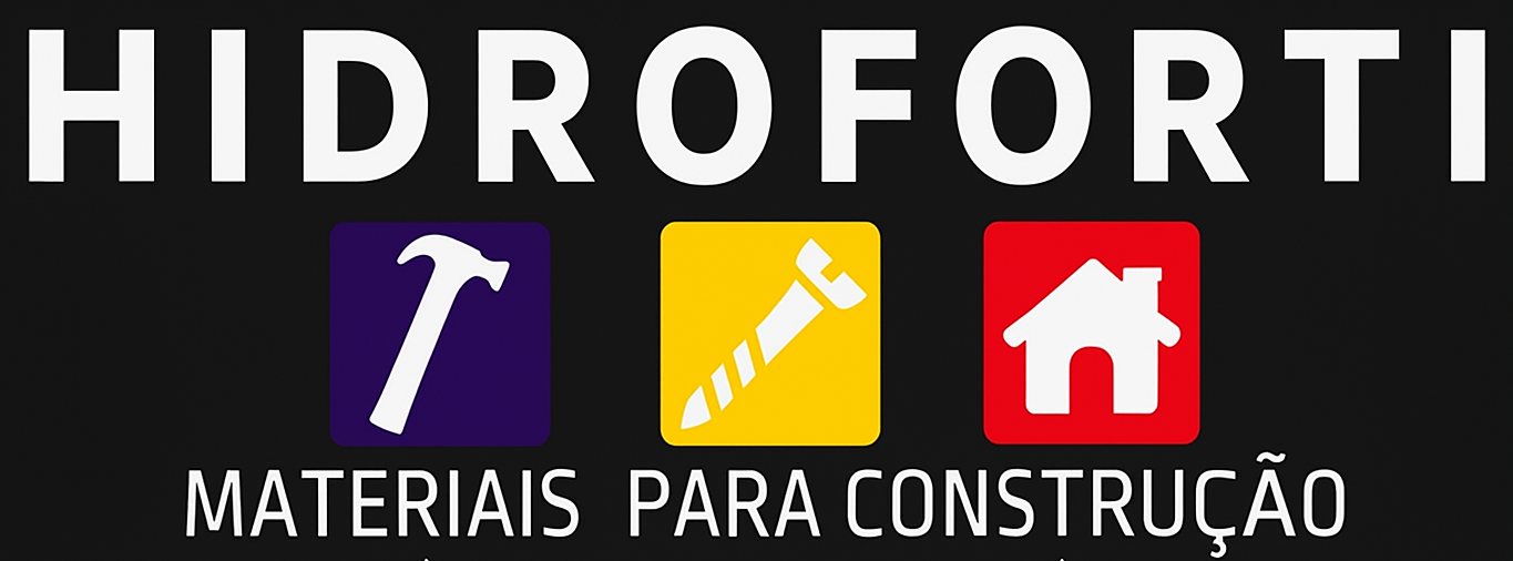 Logo Hidroforti Materiais de Construção Praia Grande SP